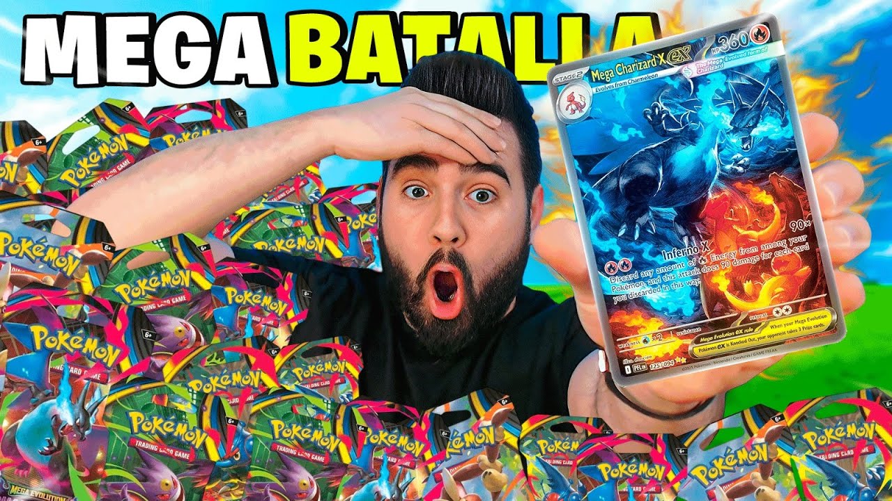 MEGA BATALLA de PHANTASMAL FLAMES 🔥 Pokémon TCG