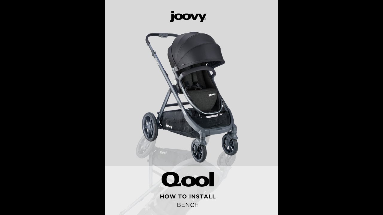 Joovy Qool How-To Install & Remove the Bench Seat 🙃😆