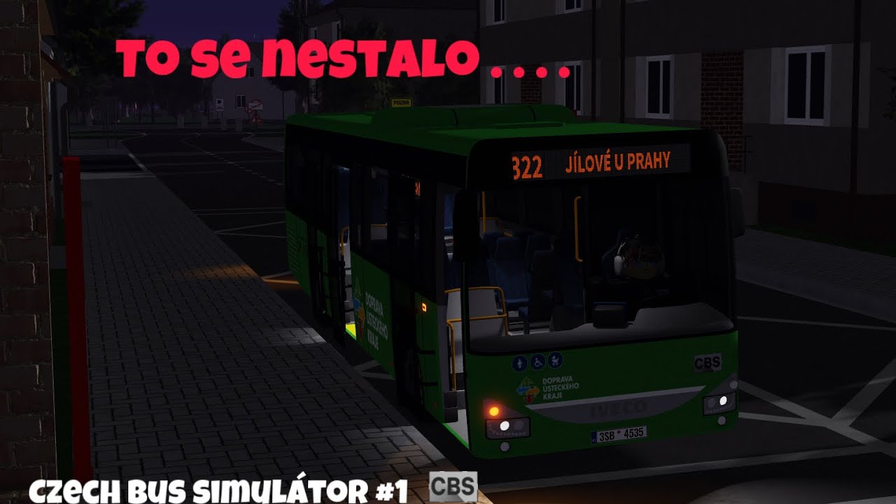 TO SE NESTALO . . . . | Czech Bus Simulator #1 🚍🚏