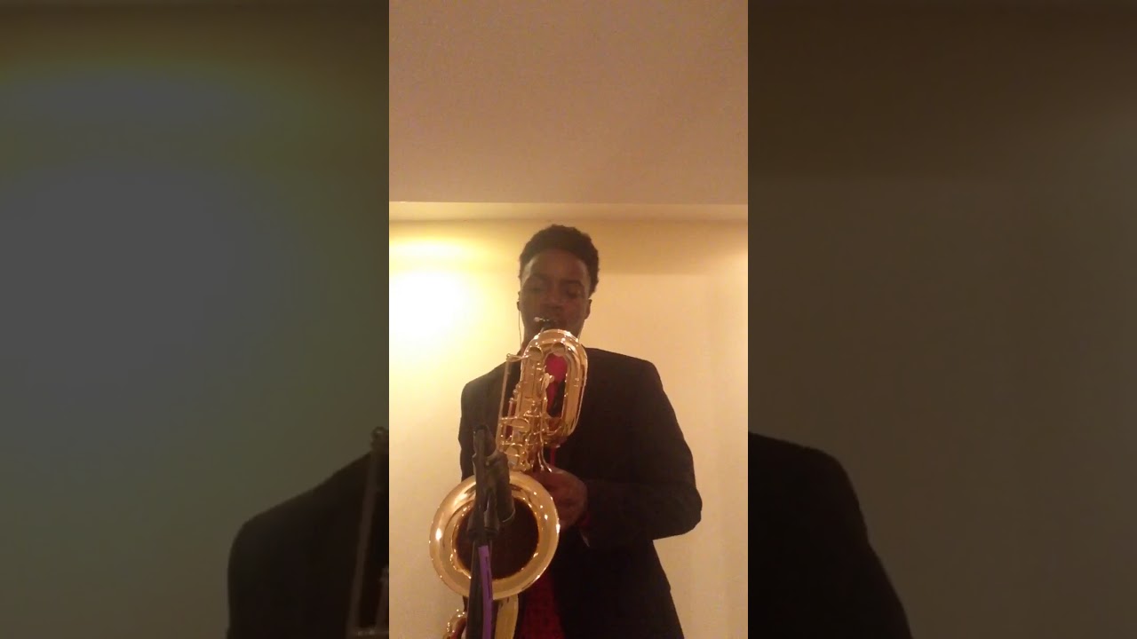 Moonlight in Vermont on Bari Sax - Hunter Yerrell