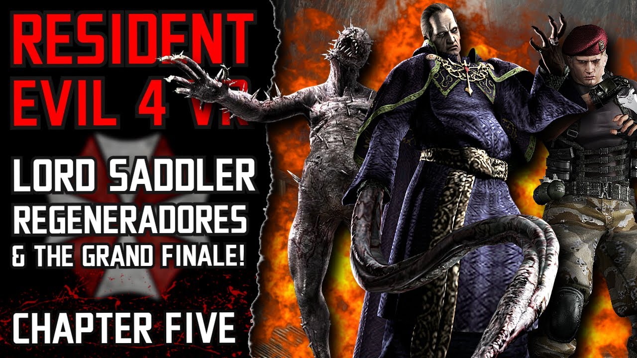 The INSANE final chapter of Resident Evil 4 VR Quest 2 // The BEST Quest 2 game of 2021 (for me)