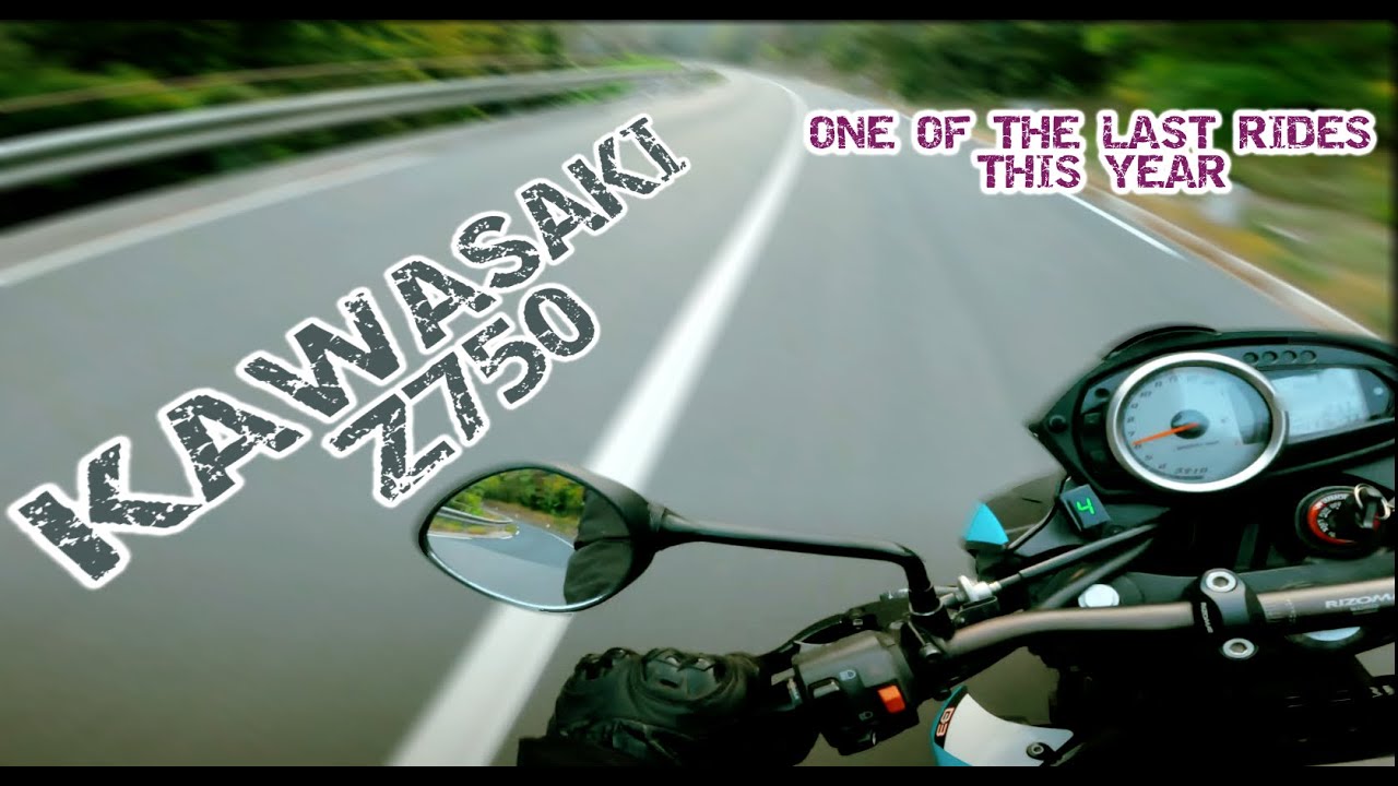 Kawasaki Z750 | 4K | Pivka-Kozina-Ilirska Bistrica [RAW ONBOARD]