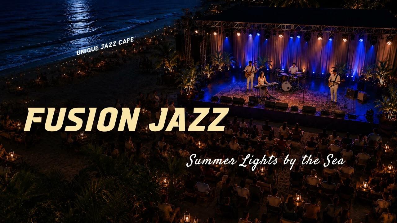 Summer Lights by the Sea | Advanced Fusion Jazz | Drive & Work | Playlist