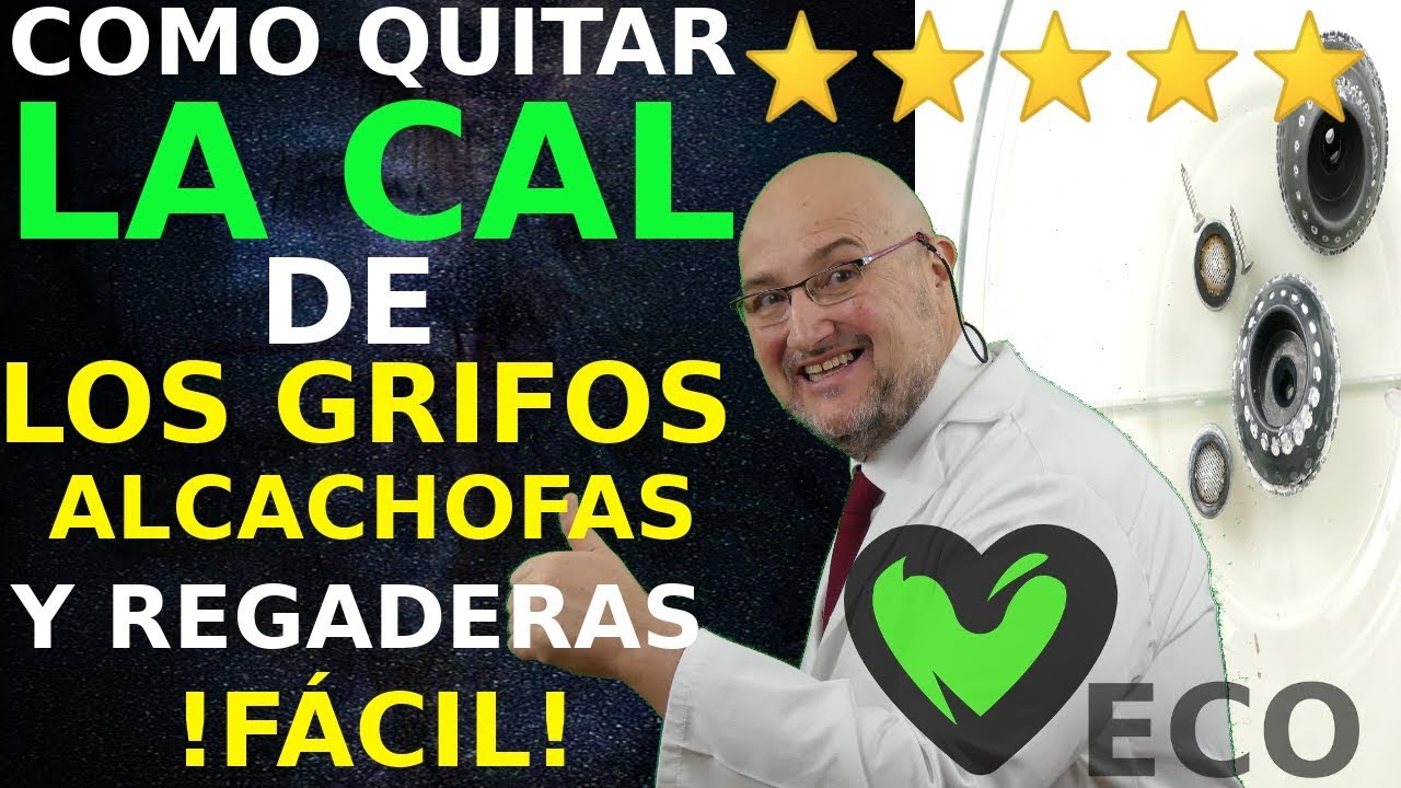 Como quitar la cal de los grifos , filtros y alcachofas. ! Acido Cítrico!! Funciona!