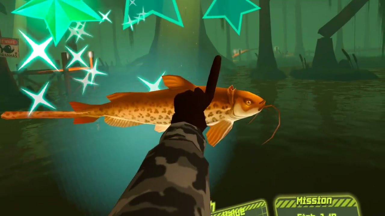 Fishing in vr