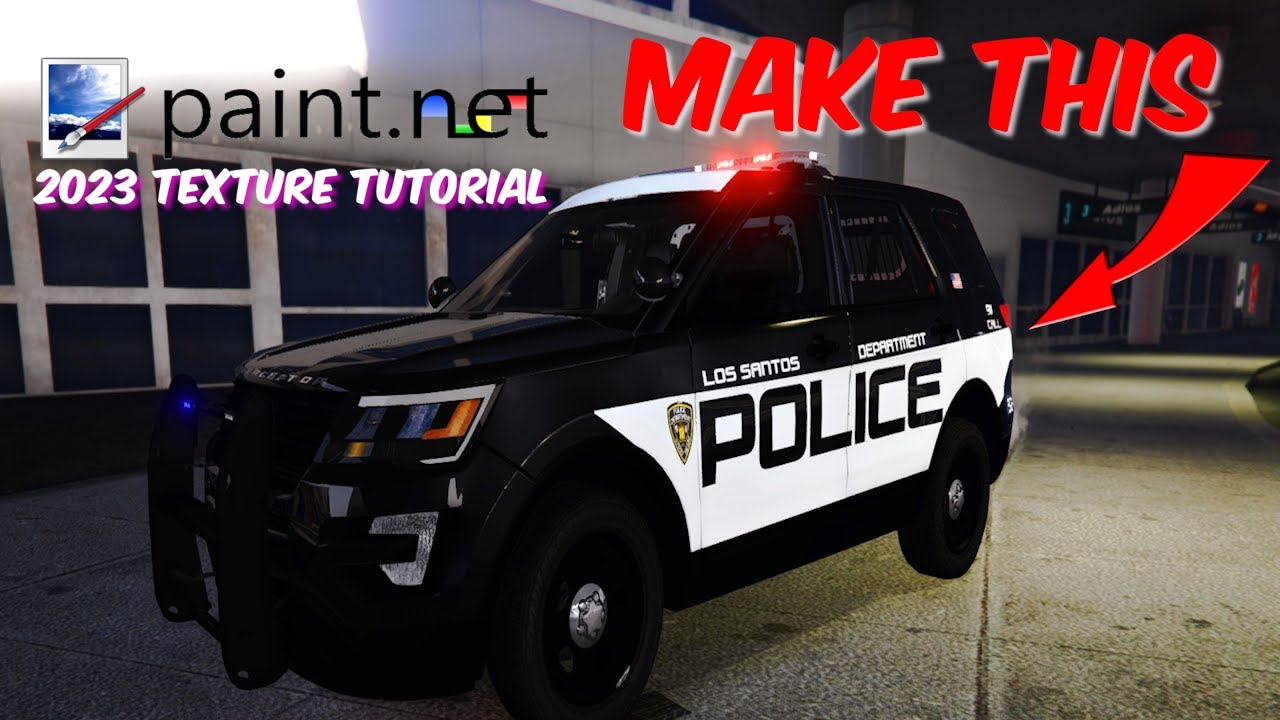 HOW TO CREATE LIVERIES FOR LSPDFR | GTA 5 | BEGINNER TUTORIAL🎨