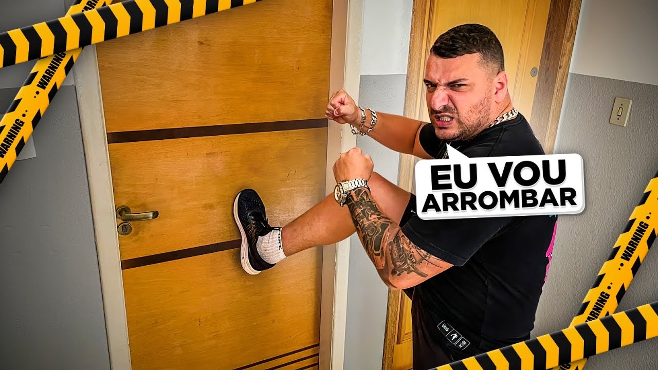 INVADI A CASA DO CHEFE DOS LADRÕES DO CONTÊINER( será que é ele).