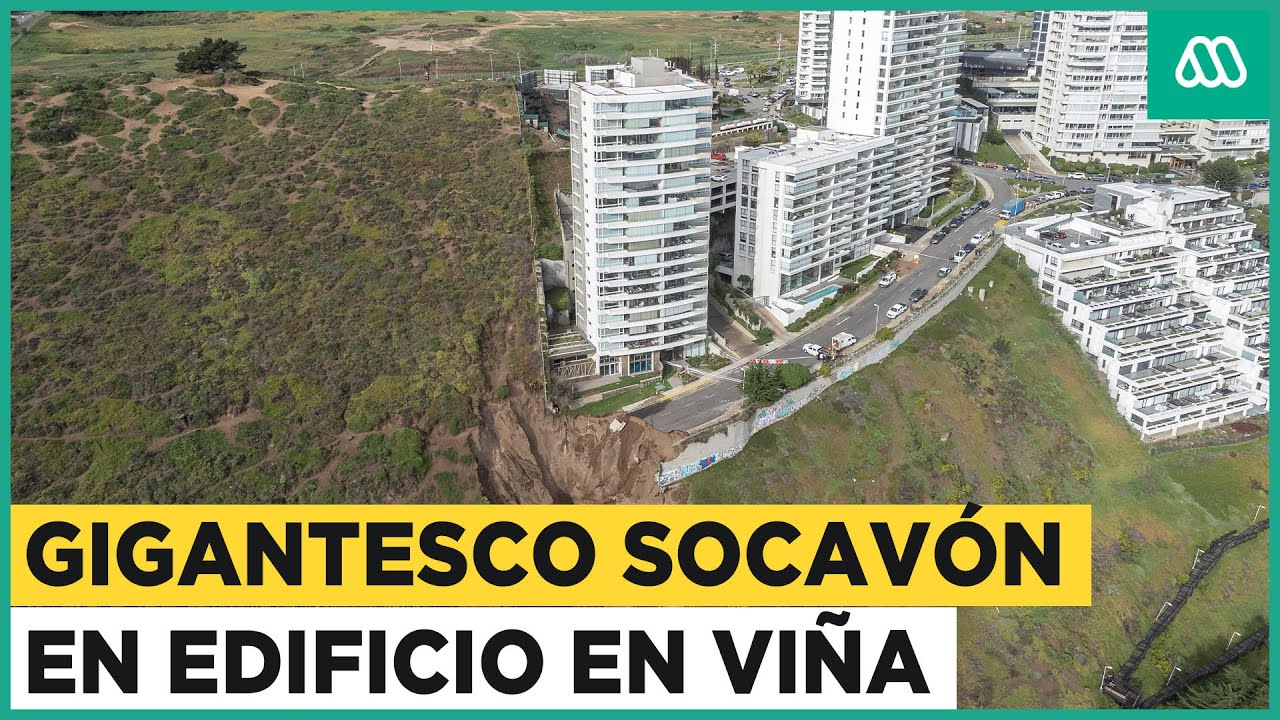 Gigantesco socavón en edificio de Viña: Qué se sabe de la emergencia
