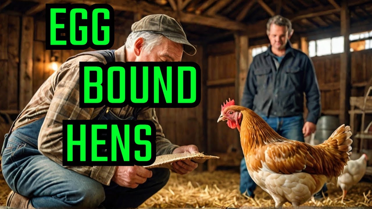 How to Diagnose, Prevent, & Save Your EGG BOUND Hens