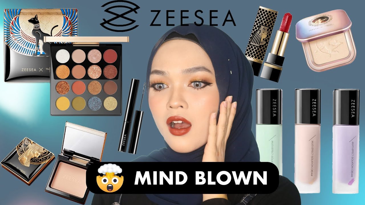 TRYING OUT AFFORDABLE MAKEUP (ZEESEA) | Zakirah Zainal