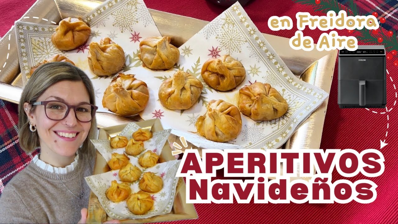 APERITIVOS NAVIDAD Fáciles y Rápidos en FREIDORA de AIRE