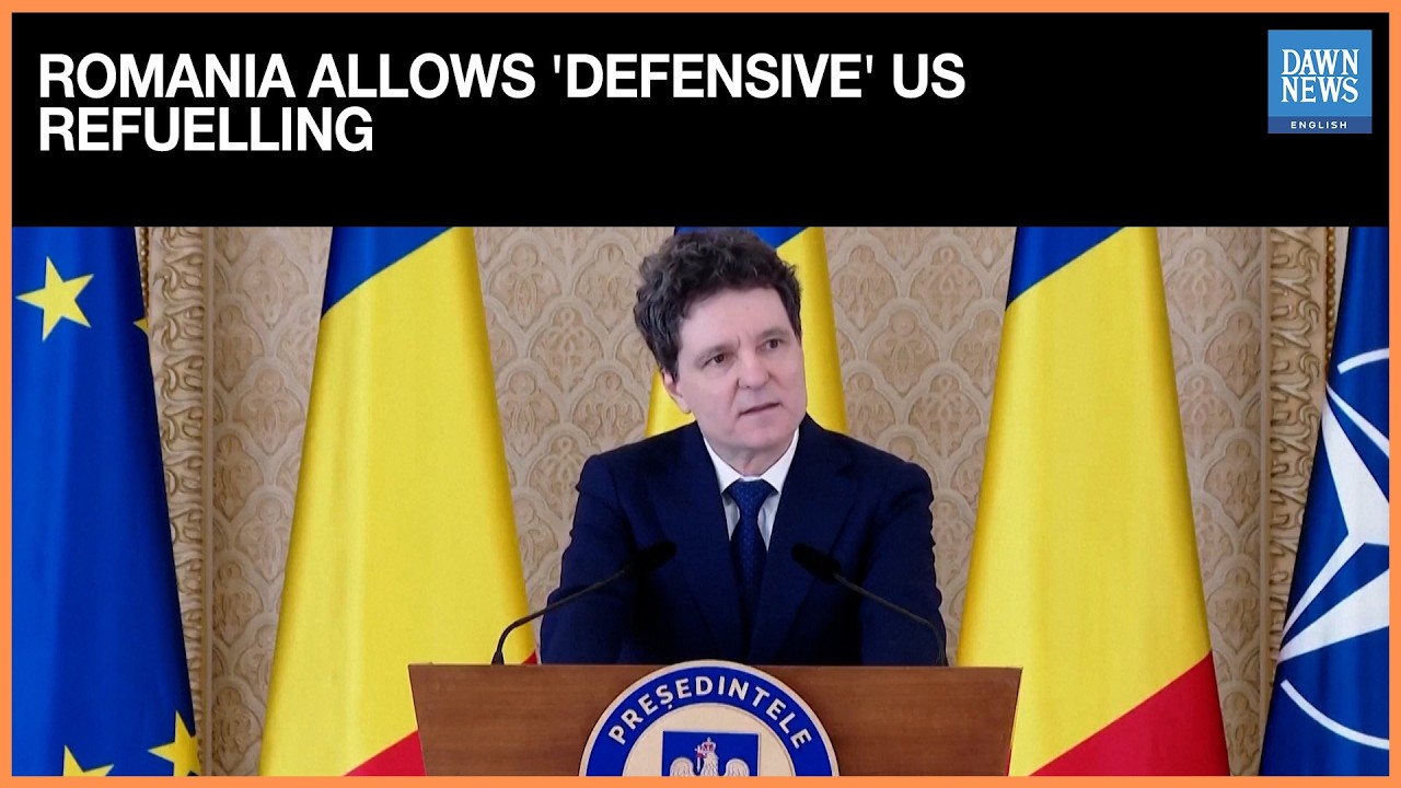 Romania Allows ‘Defensive’ US Refuelling and Monitoring at Its Air Bases | Dawn News English