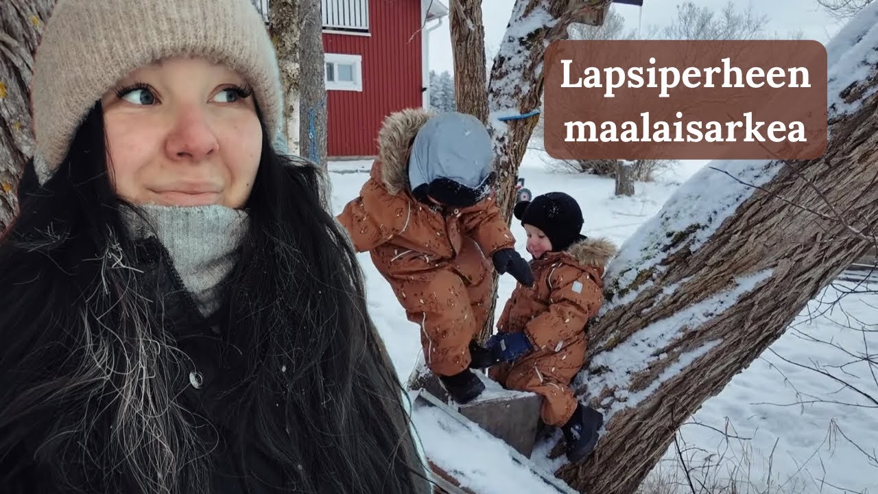 Ulkoilua ja ruokaostoksia | Kotiäidin arkivlogi 🏡