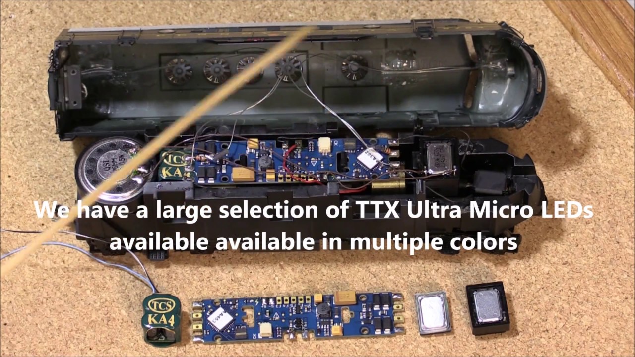 Installation SoundTraxx Tsunami2 with TCS K4: Athearn Genesis EMD F7