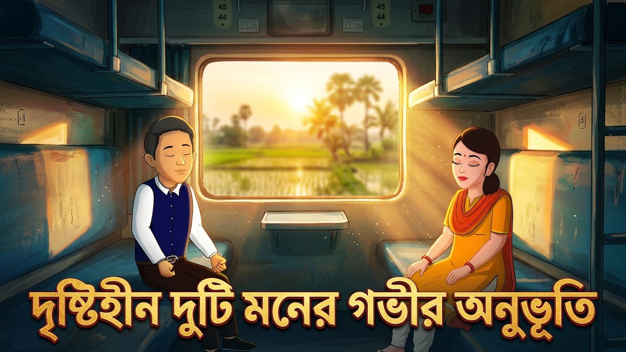 দৃষ্টিহীন দুটি মনের গভীর অনুভূতির চিত্রপট | The Eyes Have It | Animated Short Film In Bengali |