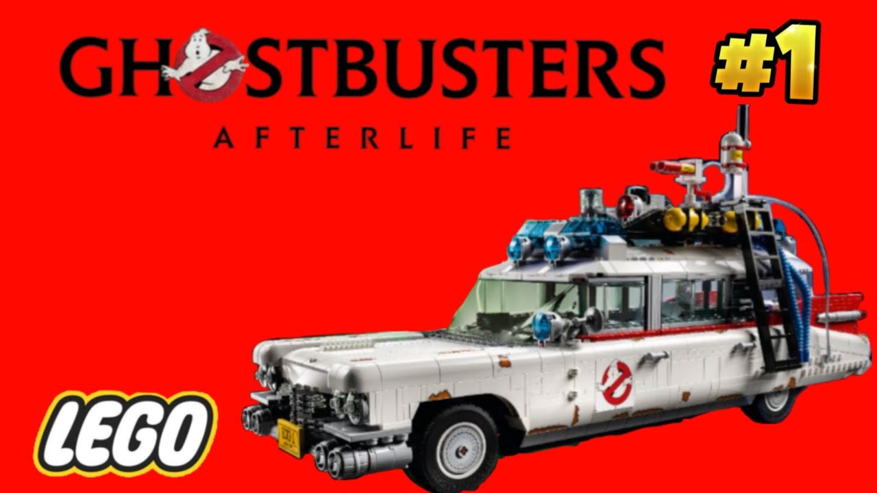 la voiture de Ghostbuster En lego #1 (triage des sachets)