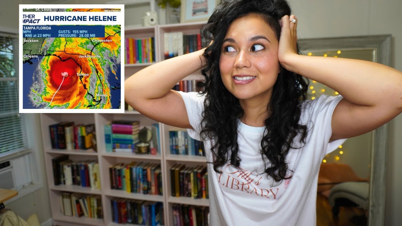 Hurricane Helene Forced Me to REORGANIZE My Entire Bookshelf 🌪️📚
