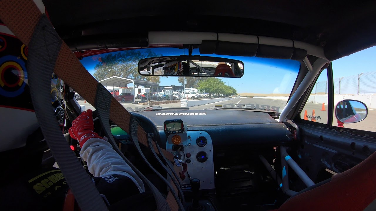 NASA Pro-Racing Spec Miata Thunderhill Llihrednuht CW Race 1