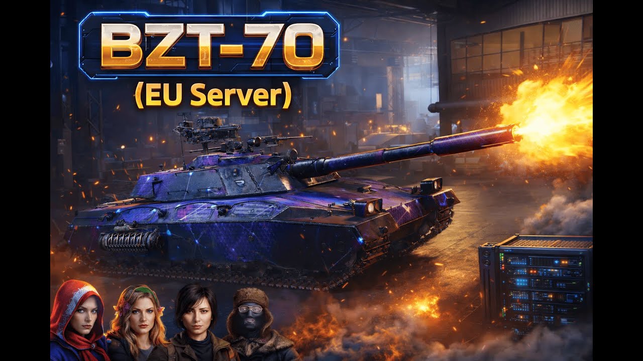 BZT-70 — good game on EU 🔥 #WorldOfTanks #EUserver #BZT70
