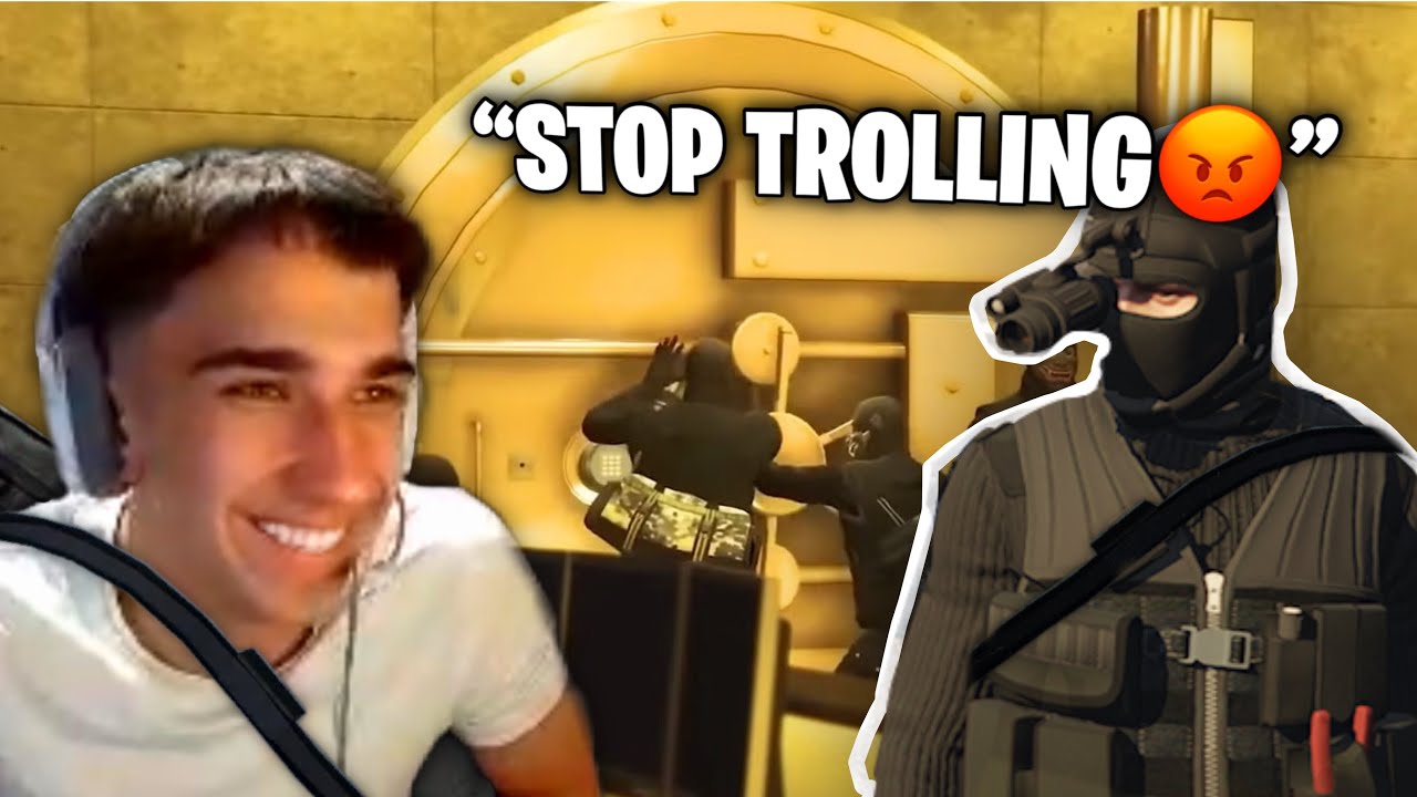 Trolling WEIRD Casino Heist in GTAO