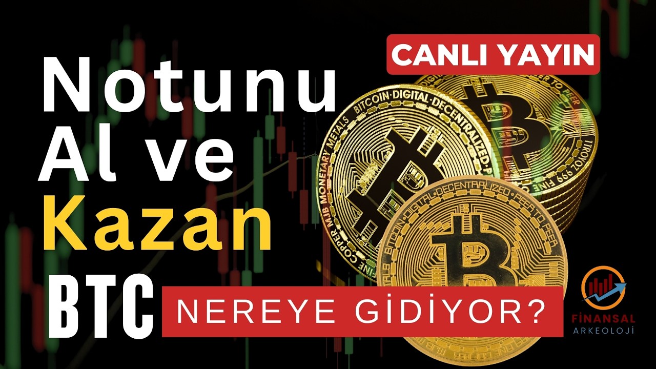 BTC Nerde Duracak! Nereye Gidecek! | Fanasal Arkeoloji