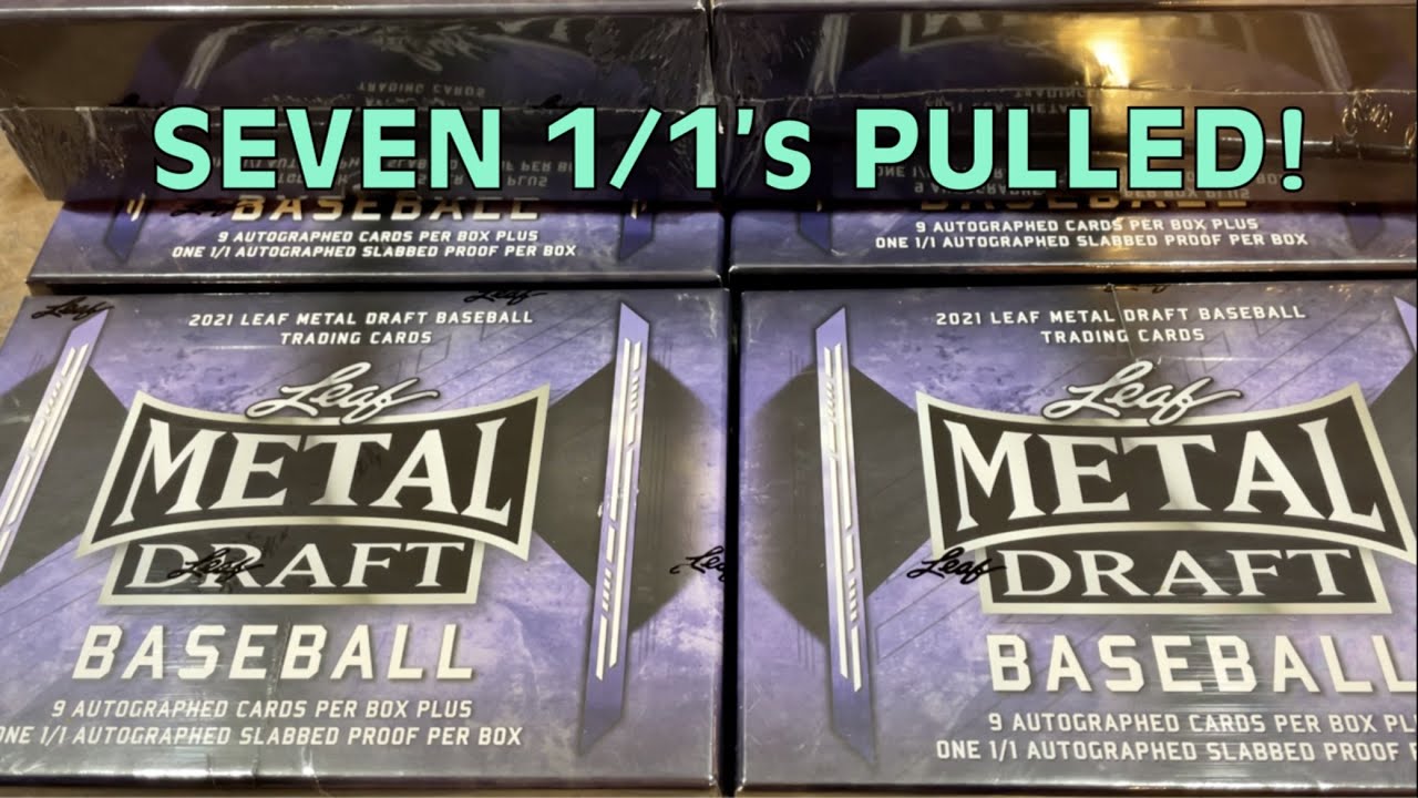 NEW RELEASE!  2021 LEAF METAL DRAFT FULL JUMBO CASE OPENING!