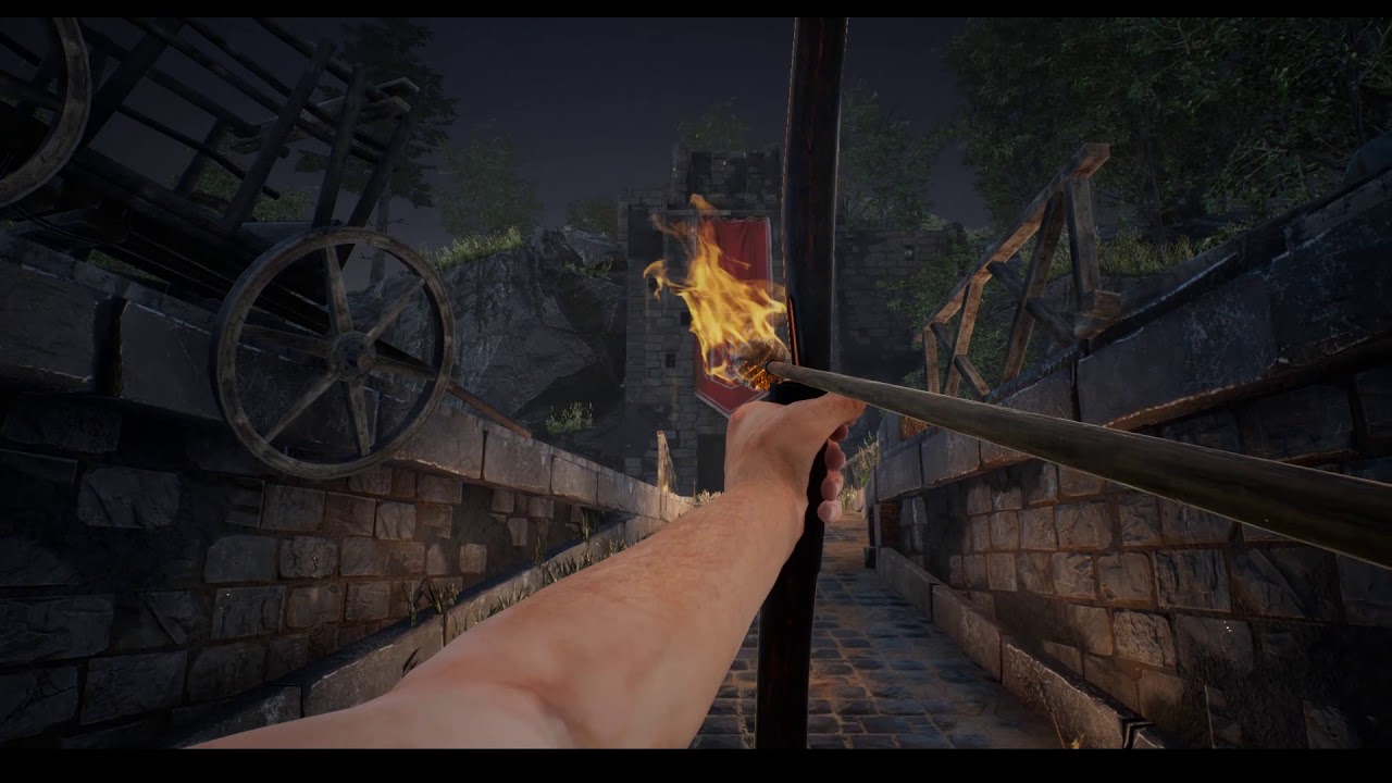UE4: Fire Arrows Volley With Simple AI + Fire Arrows VFX