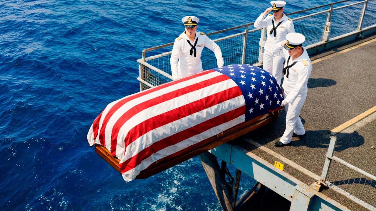 How US Navy Officers Get Buried At Sea