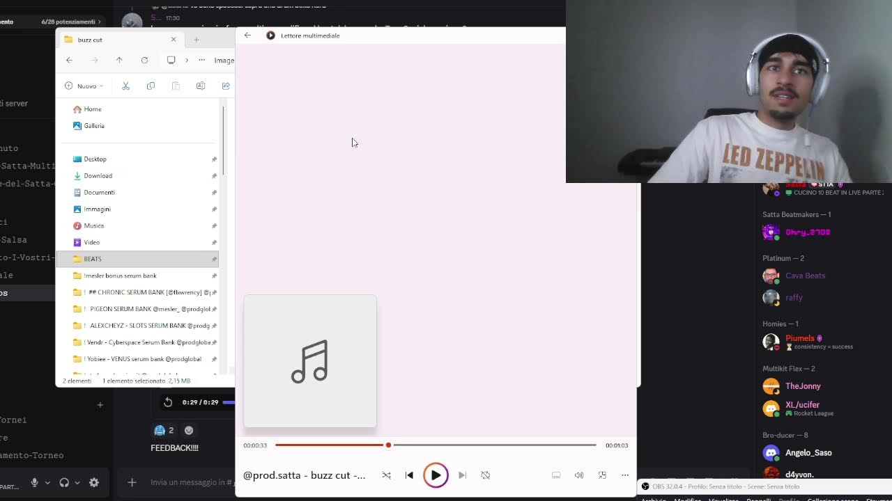 CUCINO 10 BEAT IN LIVE PARTE 2