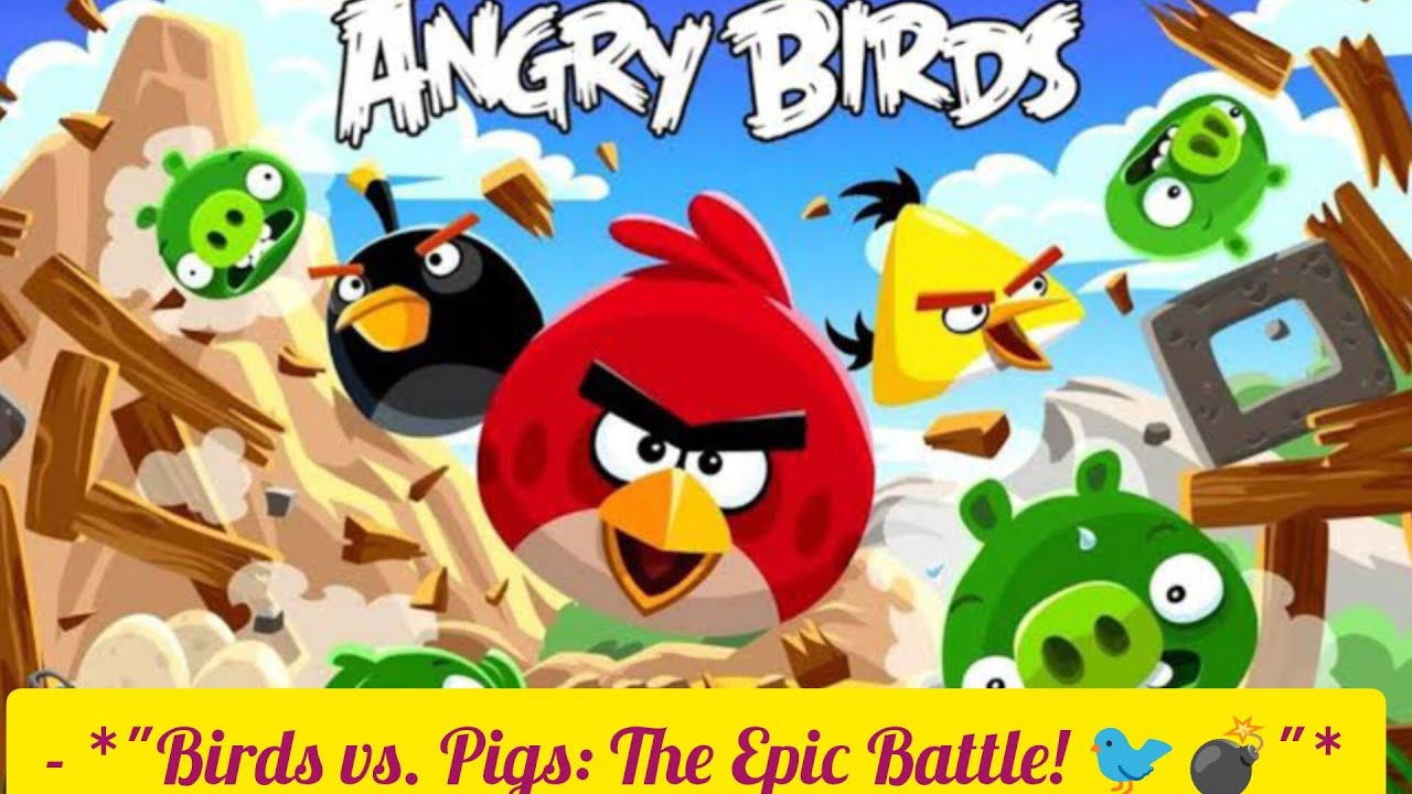 - *"Pig Party Over: Birds Take Over! 🎉"*