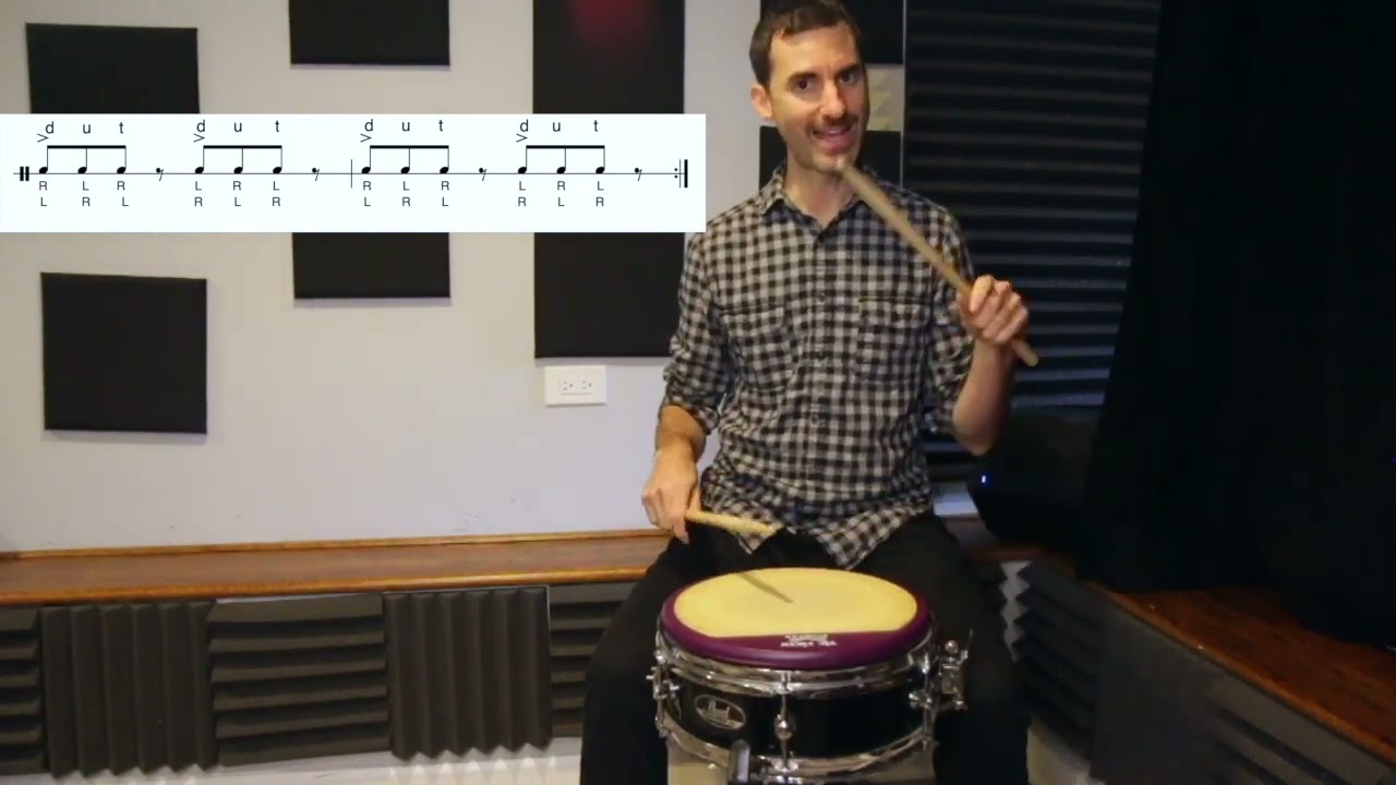 Paradiddle Speed Builders using Moeller Technique