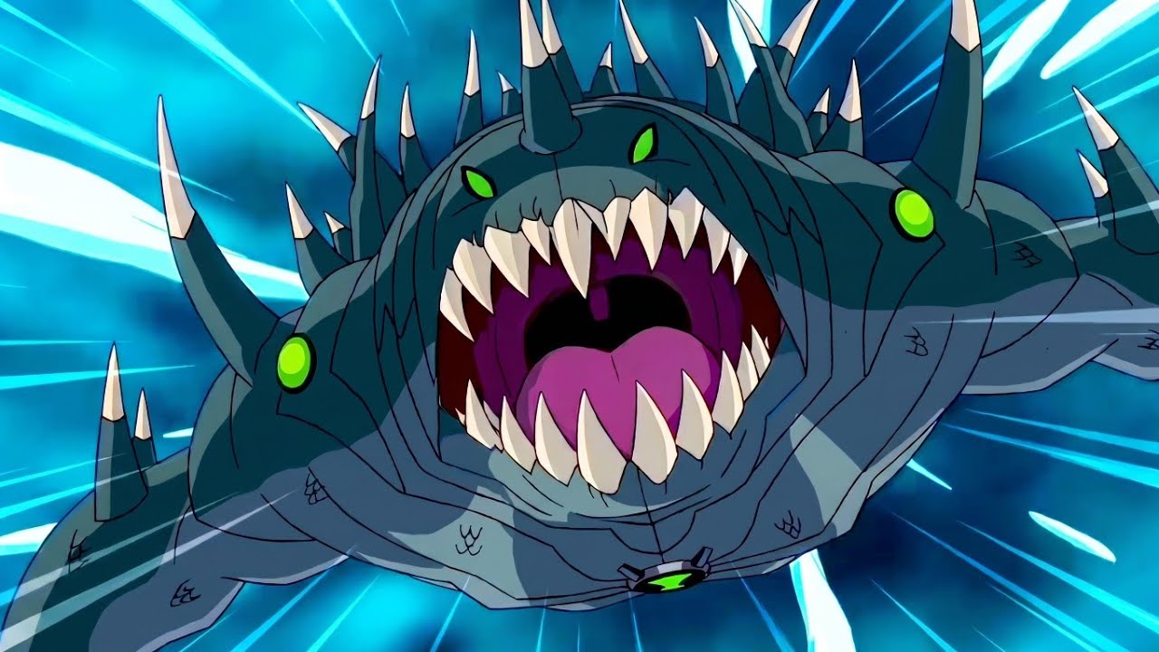 BEN 10: ULTIMATE RIPJAWS vs. Techadon Dreadnought (Piscciss is Shattering!)