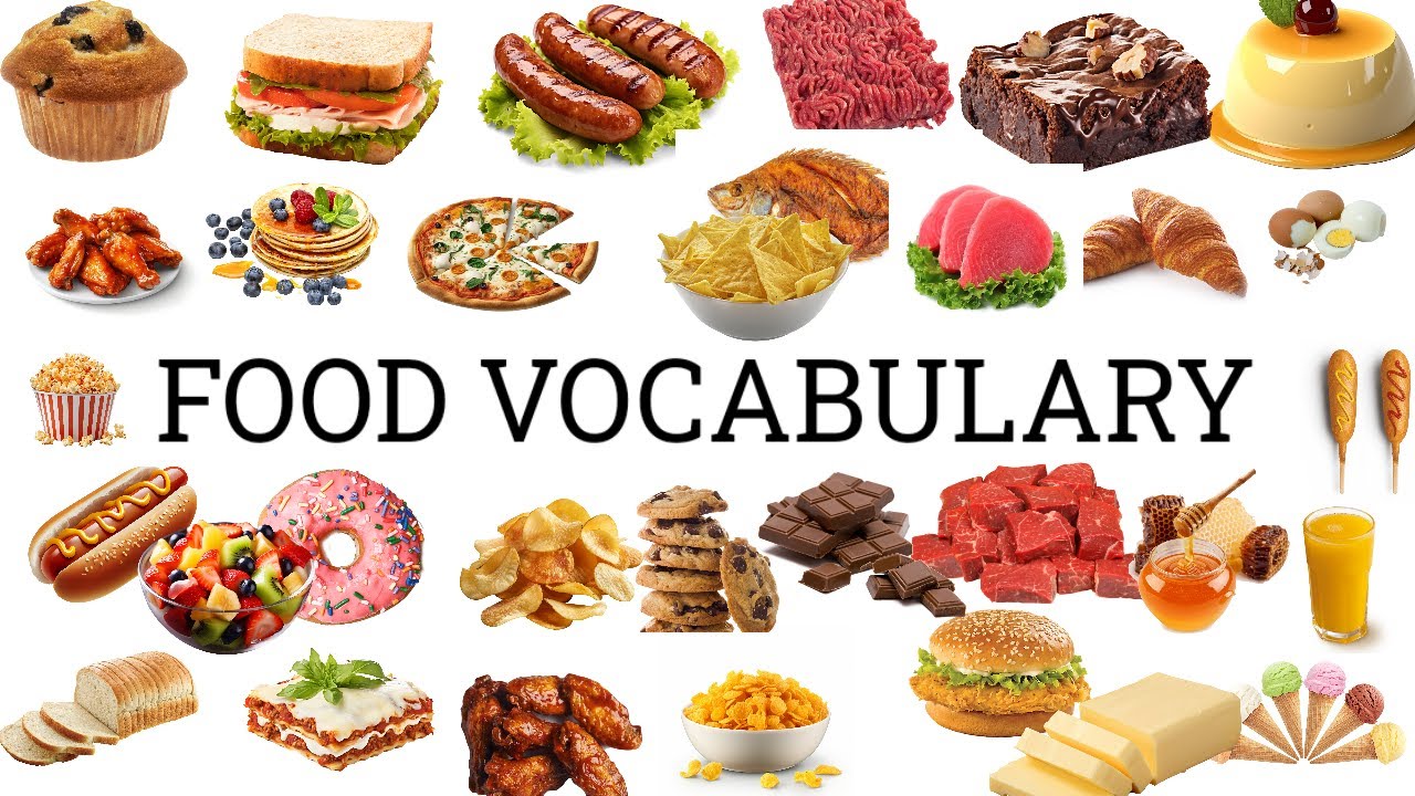FOOD VOCABULARY IN ENGLISH FOR KIDS | FOOD VOCABULARY| #KIDZEEE