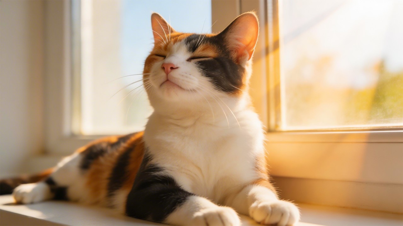Музыка для кошек, чтобы расслабиться 🐾Успокаивающие звуки для кошачьей терапии 🎶 Музыка для сна дл