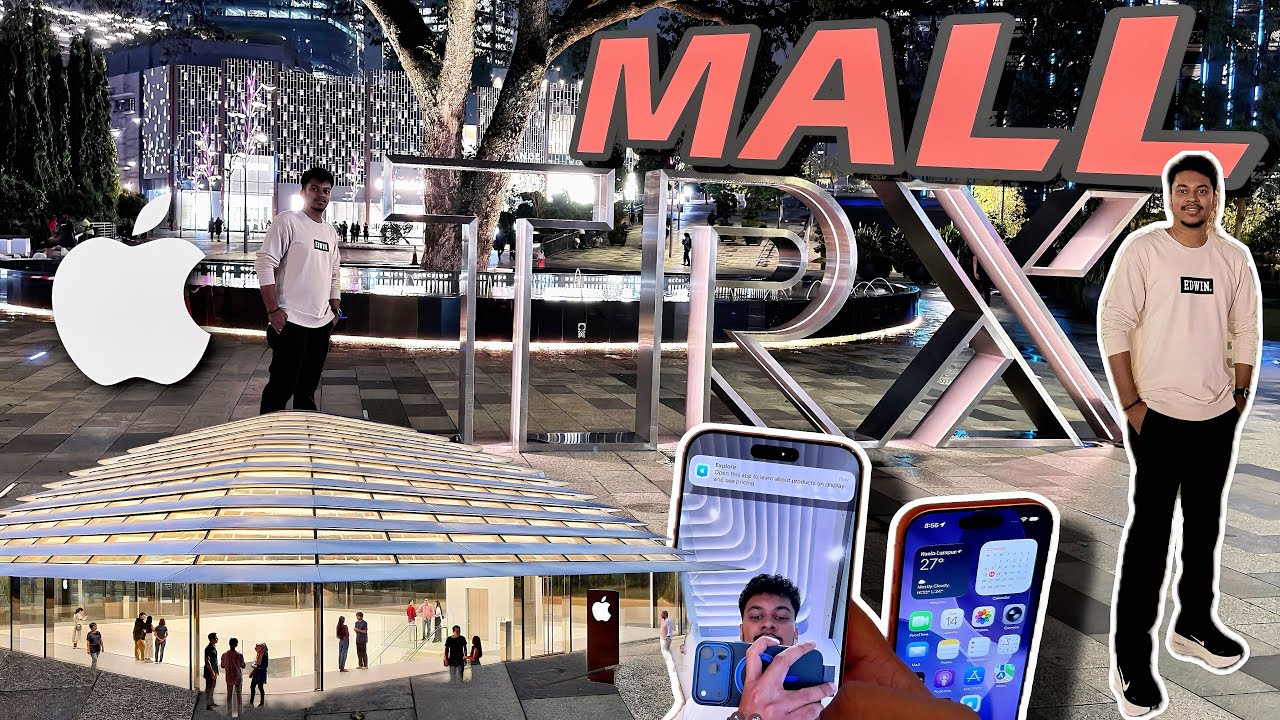 Malaysia 1st Apple 🍎 ShowRoom | TRX Mall | Kuala Lumpur | Ruthuwan’s view