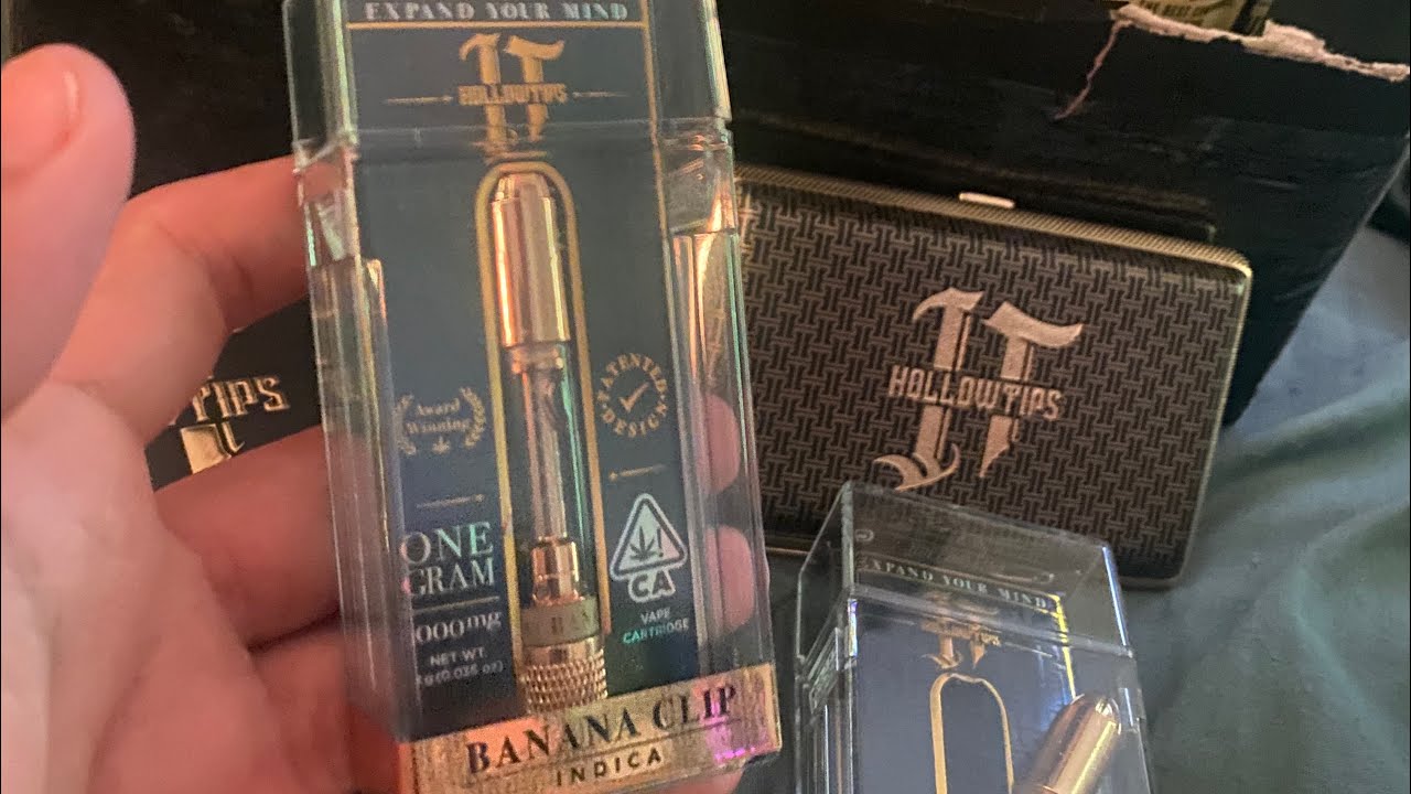 HOLLOWTIPS BANANA CLIP CARTRIDGE REVIEW | INDICA HOLLOWTIPS 1G CART TEST | OFF THE RADAR REVIEWS