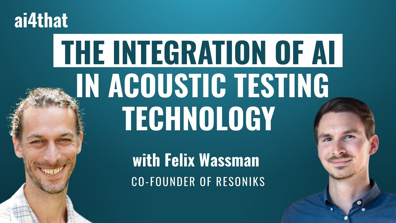 S01 E14 THE INTEGRATION OF AI IN ACOUSTIC TESTING TECHNOLOGY | Featuring Felix Wassman