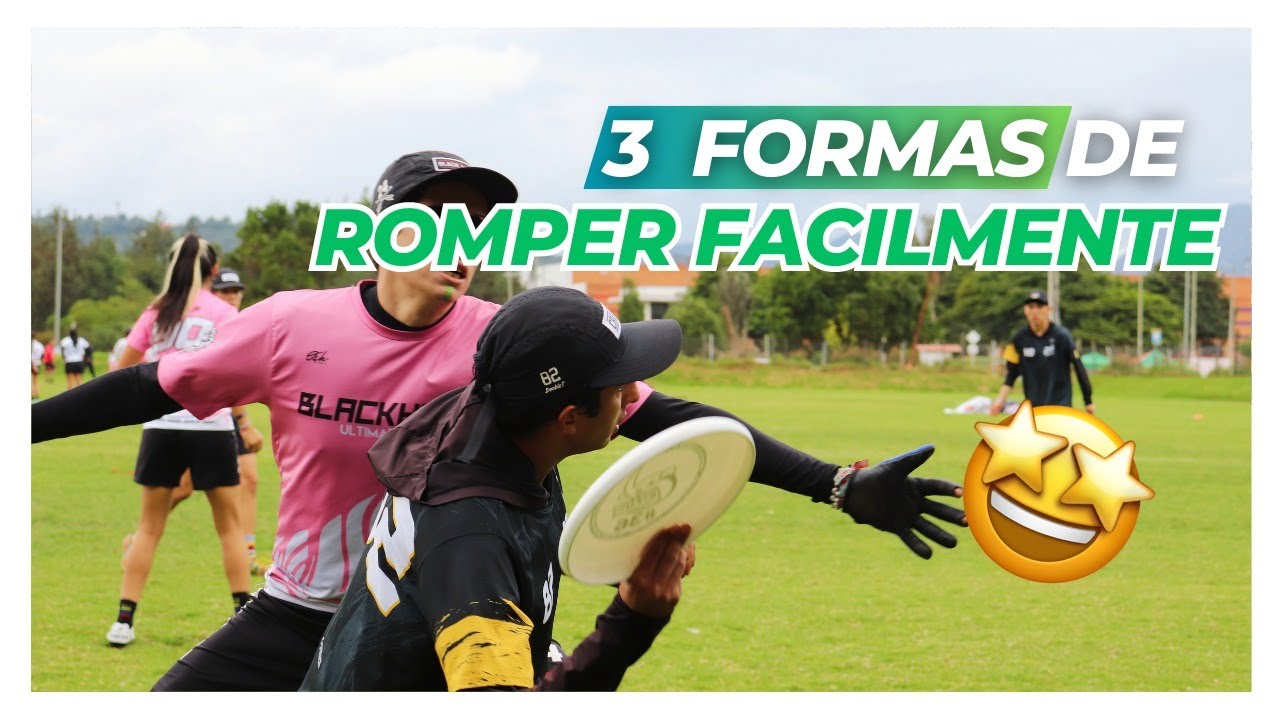 Desafiando la Defensa:  3 FORMAS de romper en Ultimate Frisbee🏆