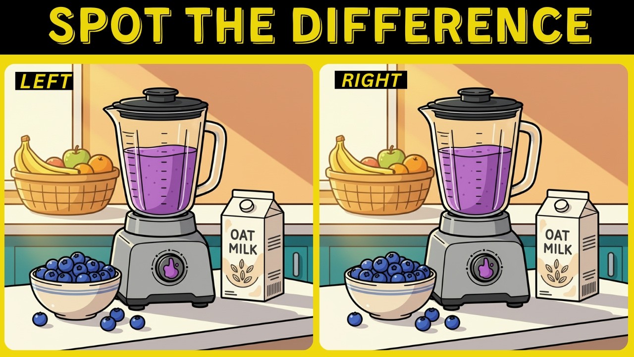 🧐 Spot the Difference | Harder Than You Think!
