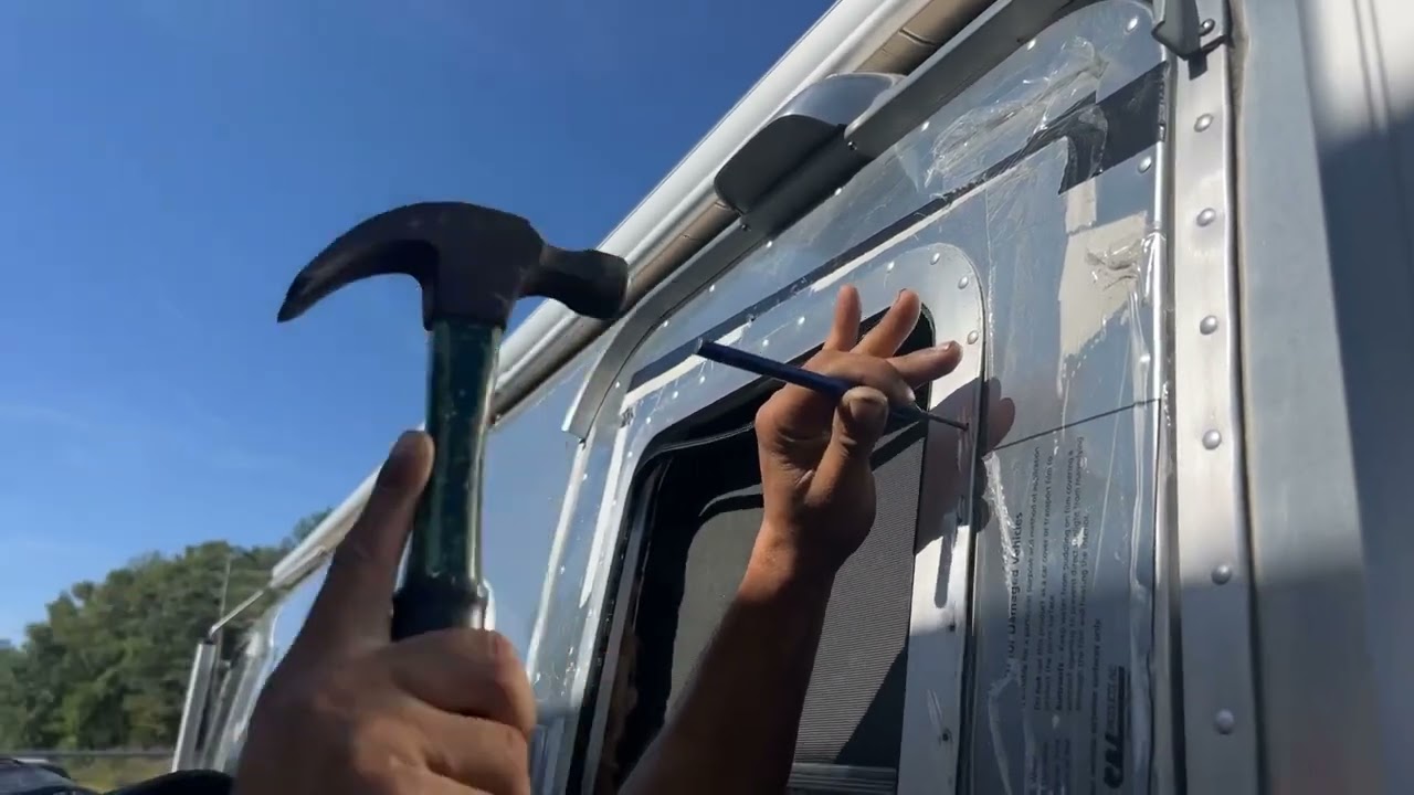 Airstream Window Replacement Part 1