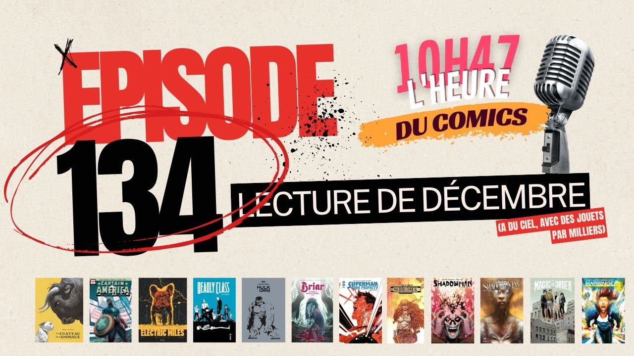 Lectures de Décembre (à du ciel, avec des jouets par milliers)