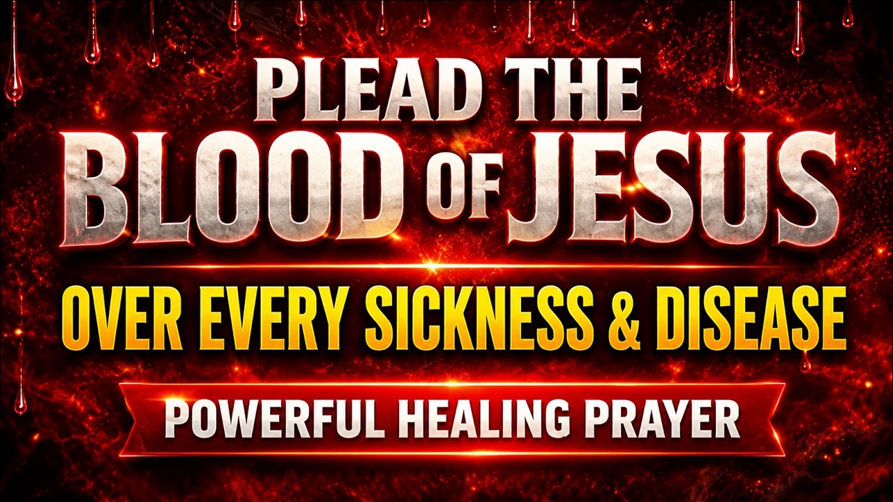 PLEAD THE BLOOD OF JESUS OVER EVERY SICKNESS & DISEASE