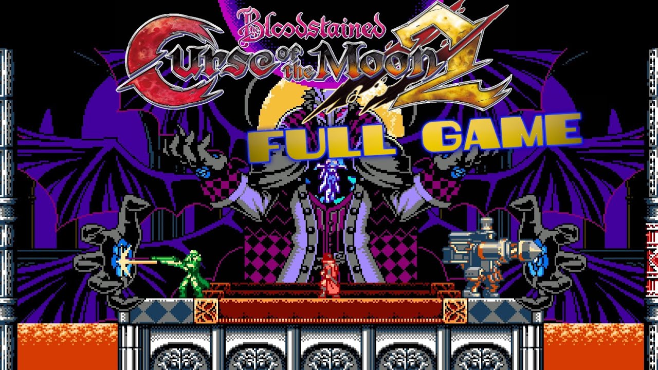 Bloodstained: Curse of the Moon 2 - Full Game Longplay & True Ending (No Commentary)