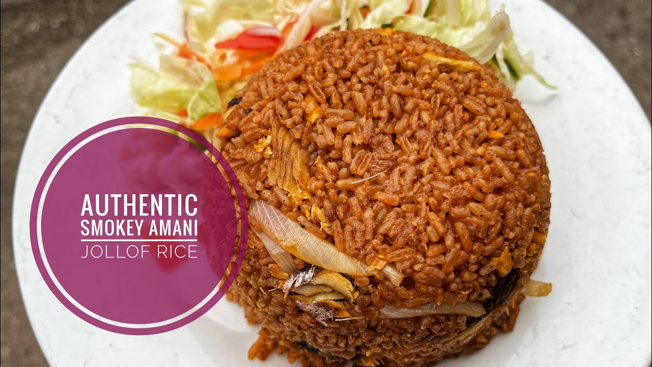 How to make authentic Smokey amani jollof rice that your friends and loved ones will enjoy
