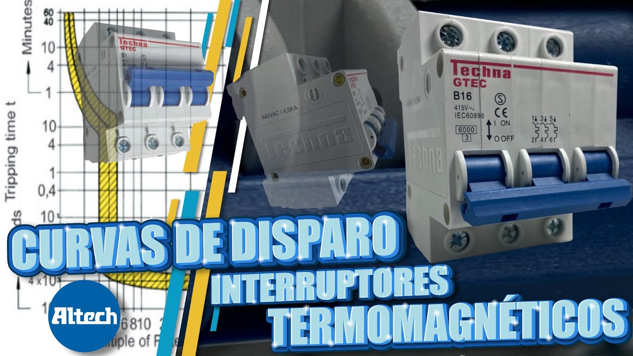 Curva De Disparo En Interruptores Termomagnéticos
