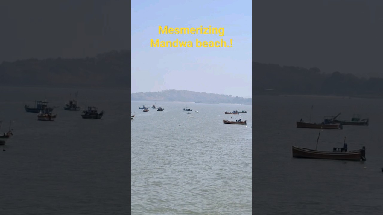 Mesmerizing Mandwa beach.! #shorts #viral #travel #joejay