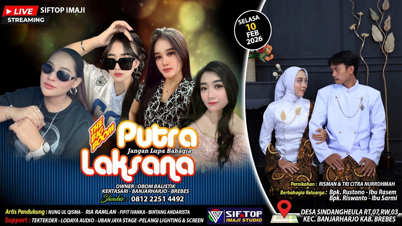 LIVE SIANG! Organ Tarling Dangdut PUTRA LAKSANA Sindangheula Banjarharjo Brebes | 10 Feb 2026