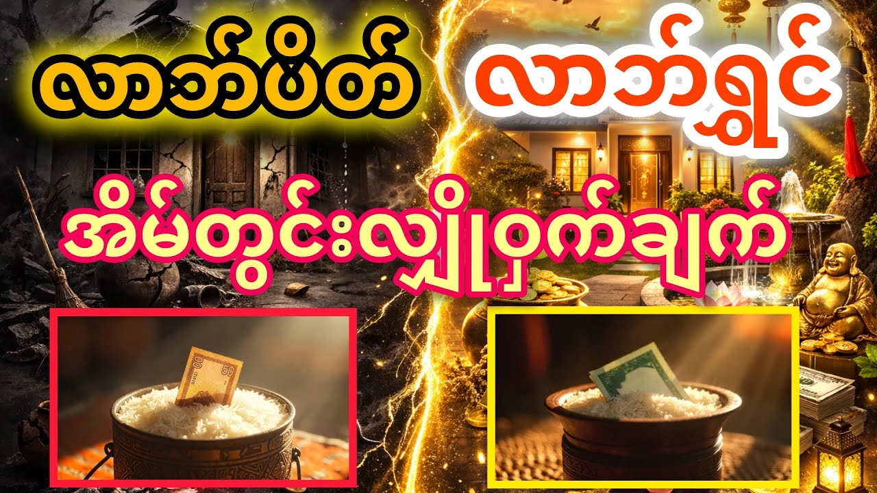 လာဘ်ပိတ် လာဘ်ရွှင် အိမ်တွင်းလျှိုဝှက်နည်းလမ်းများ #knowledge sharing