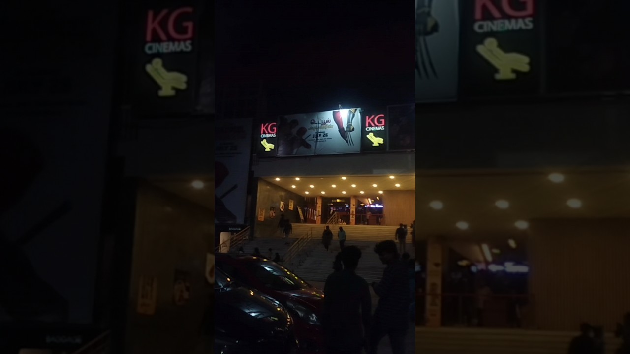 KG Theatre Kovai - Movie time at me with my friends #shorts #KG Theatre #movie #kovai
