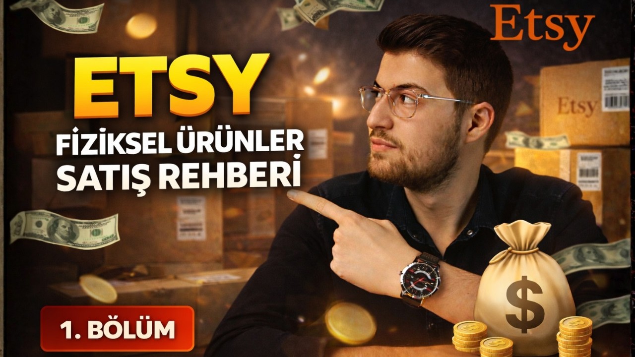 Etsy Fiziksel Ürünler Satış Rehberi | Etsy’de Satış Yapmak | 1. Bölüm